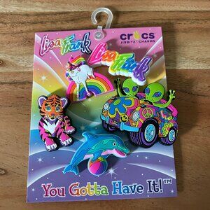 Jibbitz Crocs Charm: Lisa Frank You Gotta Have It 5 pcs Aliens